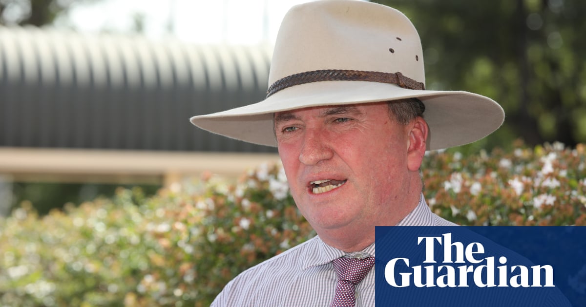 Barnaby Joyce says Coalition risks 'political annihilation' in the bush over drought - The Guardian