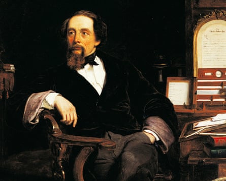 Portrait of Charles Dickens oil on canvas by William Powell Frith
