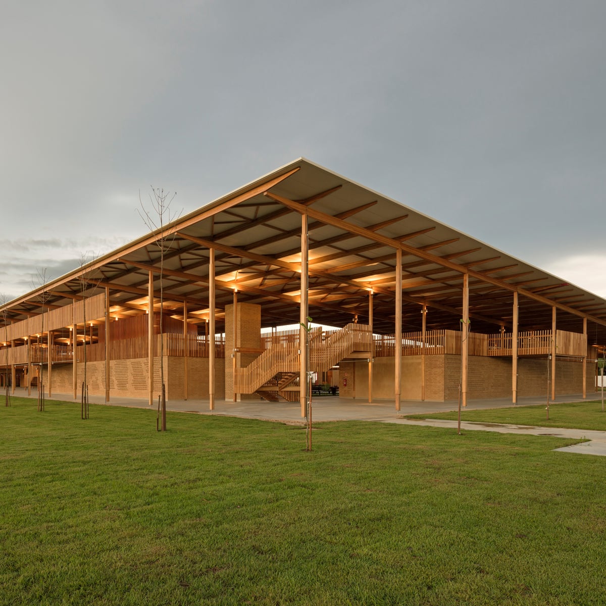 The World S Best Building A Remote Brazilian School Made Out Of