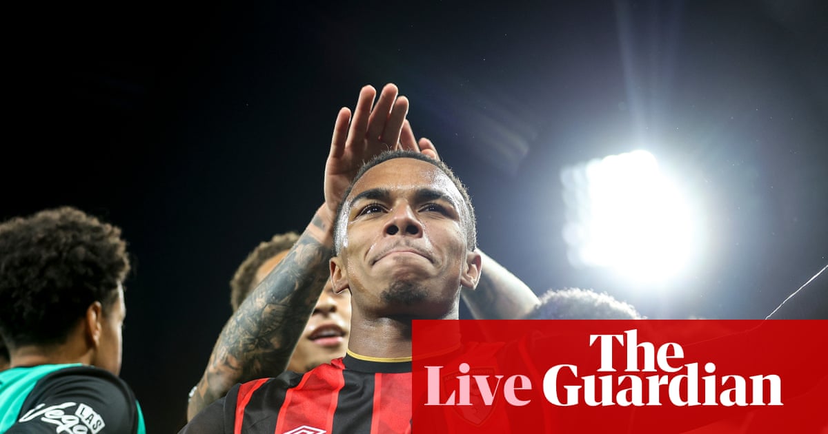 Bournemouth v Leeds, Middlesbrough v Sheffield Wednesday and more: football – live