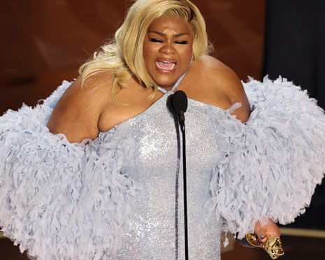 96th Academy Awards<br>Da'Vine Joy Randolph accepts the Oscar for Best Supporting Actress for "The Holdovers" during the Oscars show at the 96th Academy Awards in Hollywood, Los Angeles, California, U.S., March 10, 2024. REUTERS/Mike Blake
