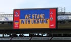 China pulls Premier League TV coverage over shows of solidarity with Ukraine