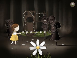 A scene from short animated film Daisy Chain