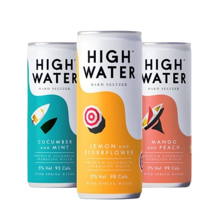 High Water Hard Seltzer Mixed Pack 12 x 250ml Cans.