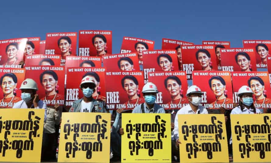 Myanmar Military Files New Charge Against Aung San Suu Kyi Myanmar The Guardian Myanmar Military Files New Charge Against Aung San Suu Kyi Myanmar The Guardian