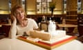 Jane Asher with her specially commissioned cake to mark Shakespeare’s 450th birthday in 2014
