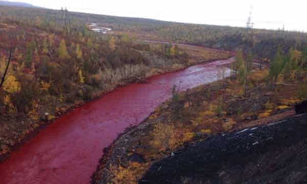 Investigation ordered as Russian river turns red | Russia | The ...