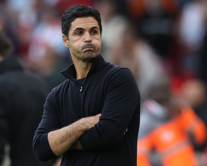 Arteta’s stale Starmer-ball is doomed to finish second to those who aim for glory | Barney Ronay