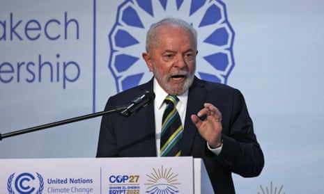 Brazil’s president-elect at Cop27