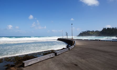 Kingston Pier is one of two piers on Norfolk Island