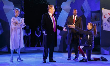 Gregg Henry portrays Julius Caesar in The Public Theater’s Free Shakespeare in the Park production of Julius Caesar, in New York in 2017.