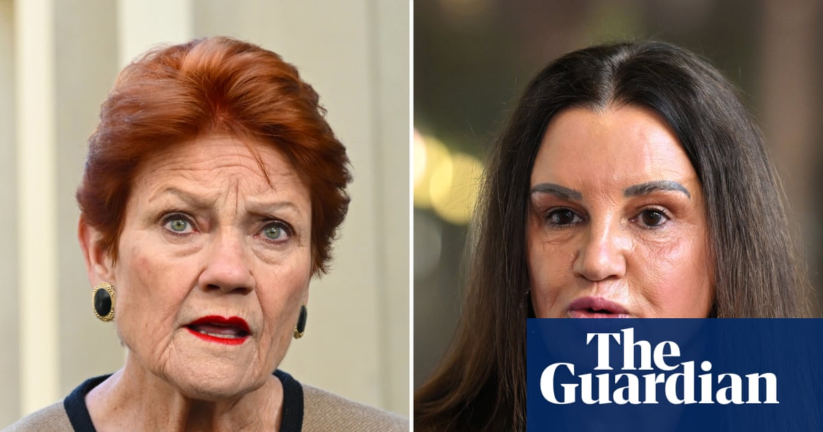 PM, Coalition and crossbench support Jacqui Lambie after Pauline Hanson cartoon mocked vaginal prolapse