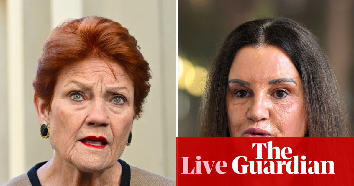 Australian politics live: Lambie says Hanson hasn’t apologised to her over cartoon mocking her medical condition