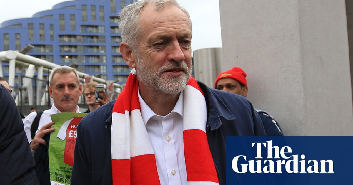 Jeremy Corbyn attacks pricing out of football fans in Premier League