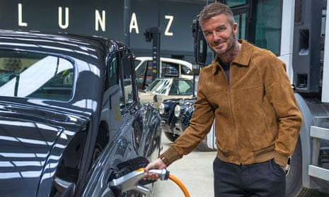 David Beckham has taken a 10% stake in Lunaz.