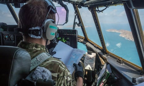 RAF Hercules enables Royal Marines deployment to Turks and Caicos Islands