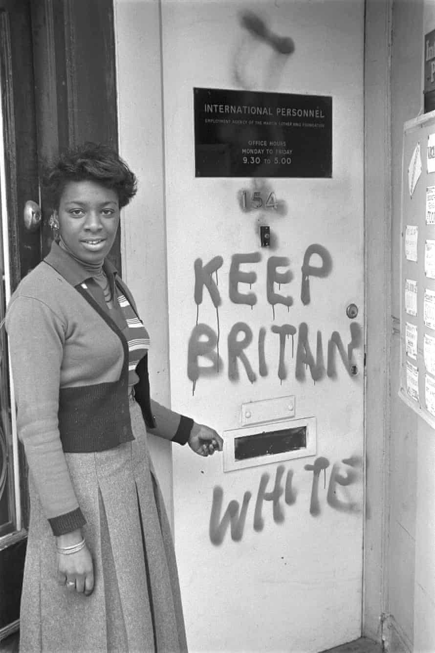 Face of resilience … Barbara Grey at a training centre for black women in 1974.