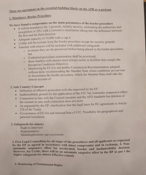 Political agreement on Asylum Procedure Regulation