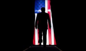 Donald Trump arrives for a rally in Lake Charles, Louisiana, earlier this month.