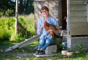 Jane Howorth, the founder of the British Hen Welfare Trust