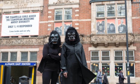 The Guerrilla Girls … fighting back against gender bias in the arts.