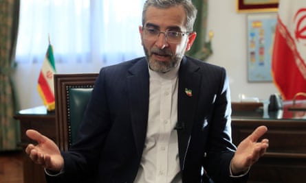 Iran’s acting foreign minister, Ali Bagheri Kani