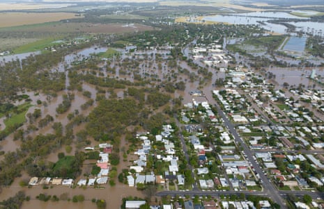 The Mehi and Gwydir rivers, which meet at Moree, peaked on Sunday.
