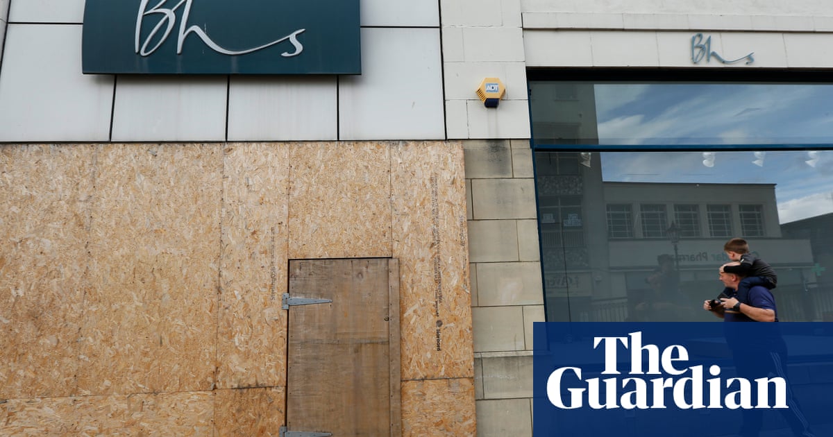 Fifth of BHS stores empty five years after chain closed