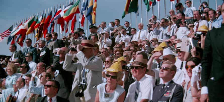 Nearly a million people gathered to watch Apollo 11’s launch.