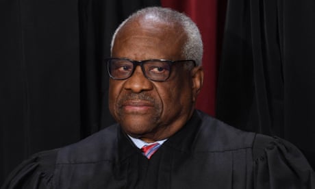 Clarence Thomas absent from US supreme court with no explanation