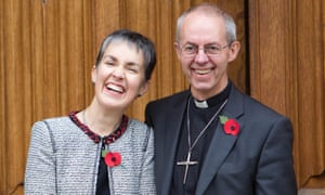 Welby with his wife, Caroline, in 2012.