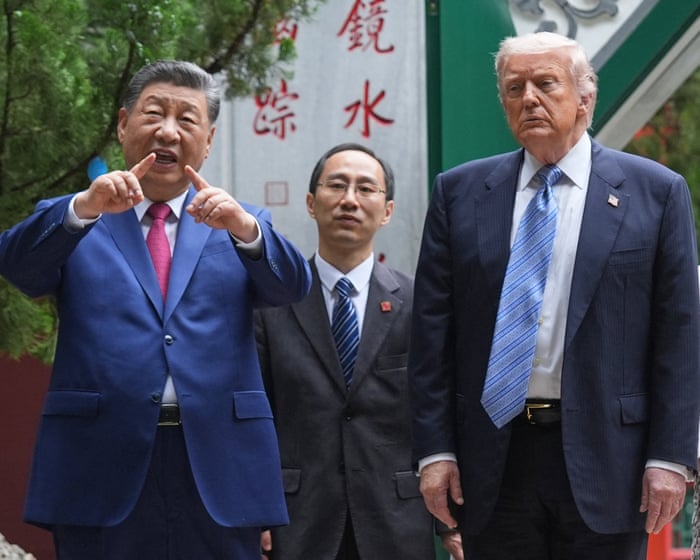 Trump China visit live: US president says a lot of problems ‘settled’, as he meets with Xi on final day of summit