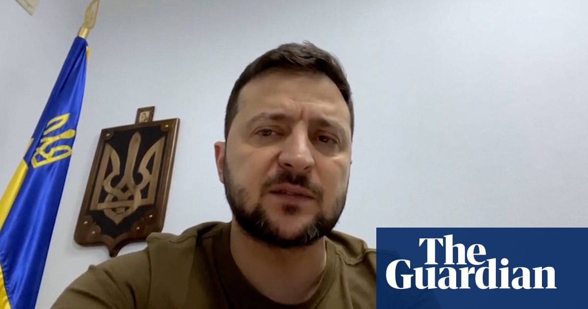 Civilians must be dug from Azovstal steelworks by hand, says Zelenskiy – video