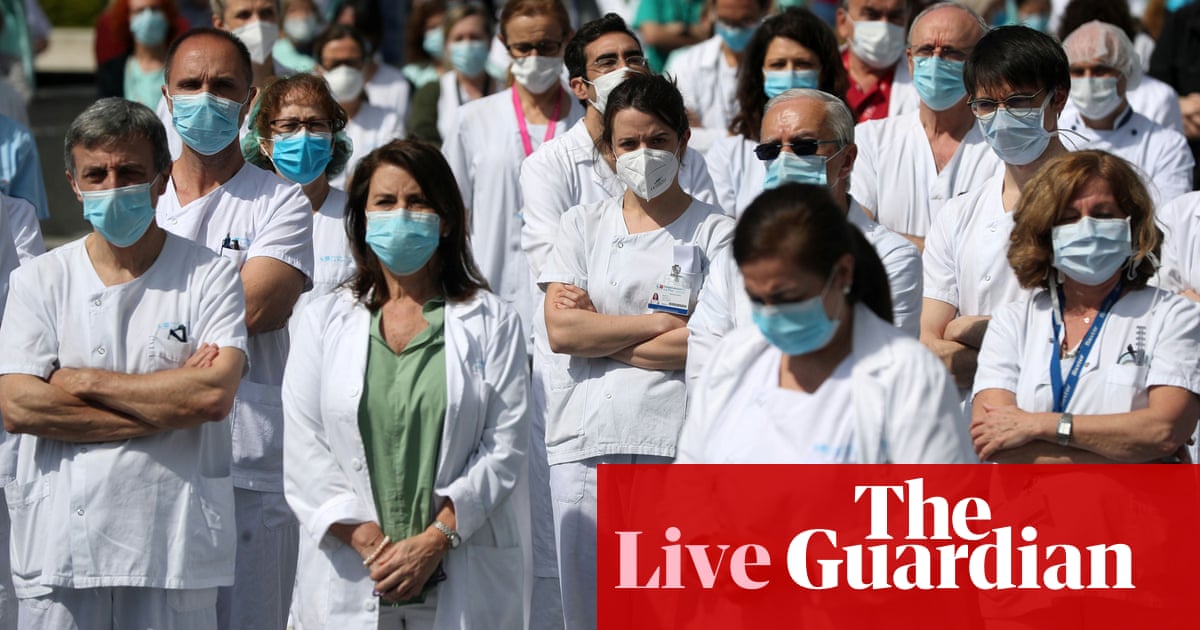 Coronavirus live news: Trump says he will suspend all immigration to US amid pandemic