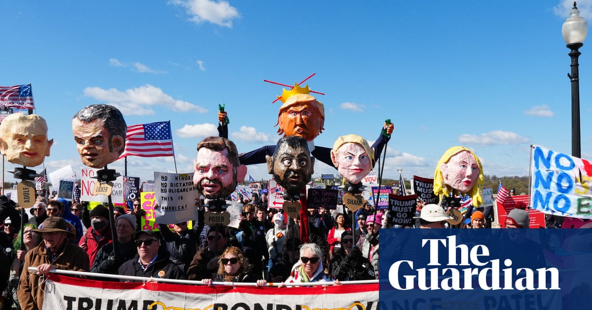 No Kings protests across the world: in pictures