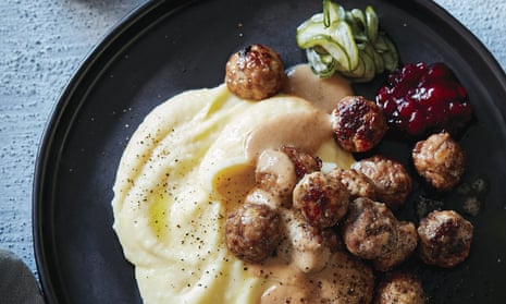 Adam Liaw’s Swedish meatballs with mashed potatoes
