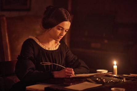 Emma Mackey as Emily Brontë in Frances O’Connor’s directorial debut.