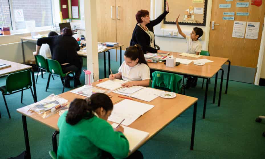 Phased opening of schools in England began at the beginning of June
