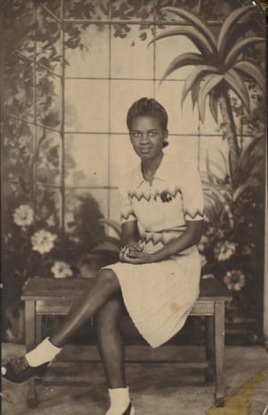 Unknown American maker. Studio portrait, 1940s–50s.