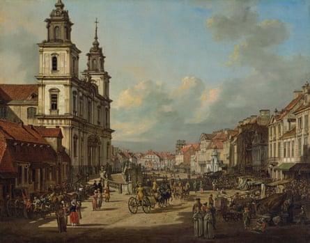 Church of the Holy Cross. All 22 of Bellotto’s street scenes survived the war.