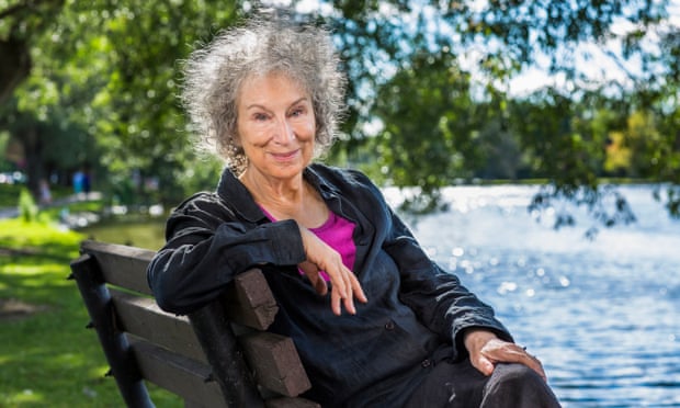 Margaret Atwood is speaking at the British Library as part of Under Her Eye, a women and climate festival.