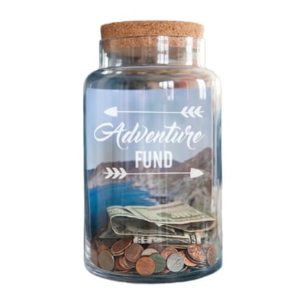 Travel Fund Money Jar