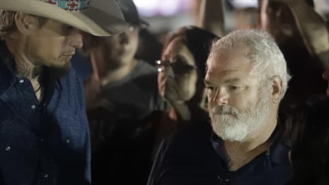'I was scared to death': man who shot Texas gunman says he's no hero – video 