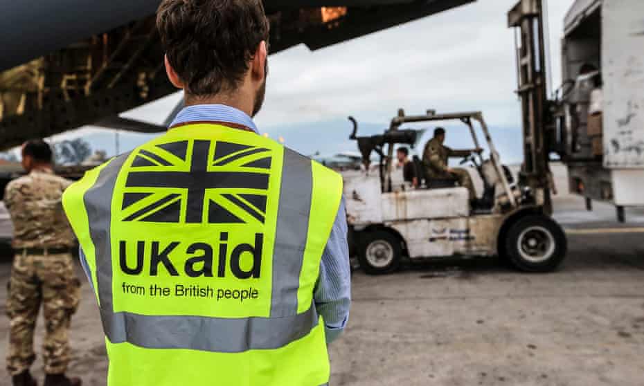 UK aid arrives in Kathmandu, Nepal