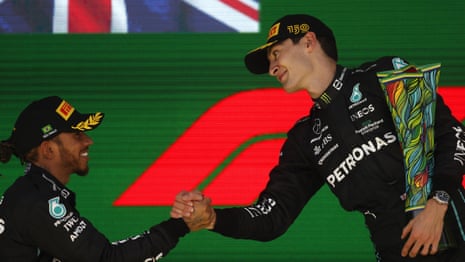 George Russell claims SĆ£o Paulo F1 GP from Lewis Hamilton for first win | Formula One | The Guardian