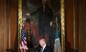 Donald Trump speaks on Capitol Hill in Washington Thursday.