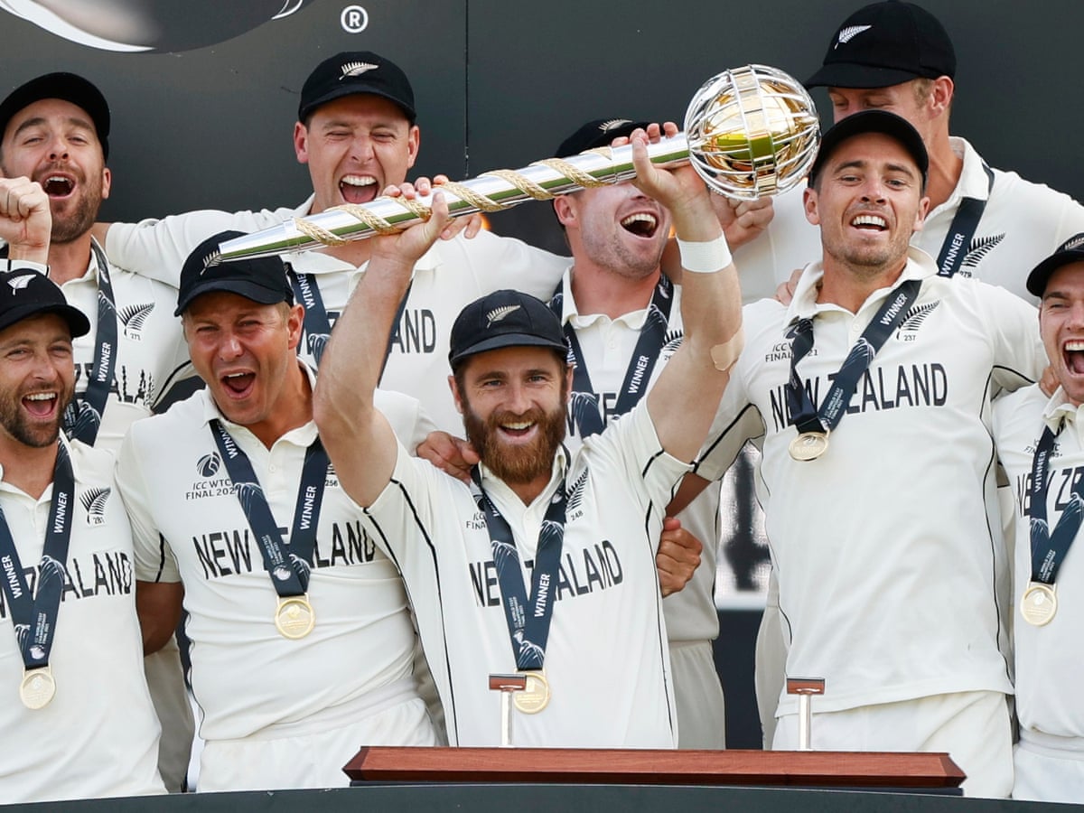 New Zealand win World Test Championship after last-day drama against India | World Test Championship | The Guardian