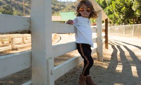 Cool for kids: one little girls looks the bee’s knees.