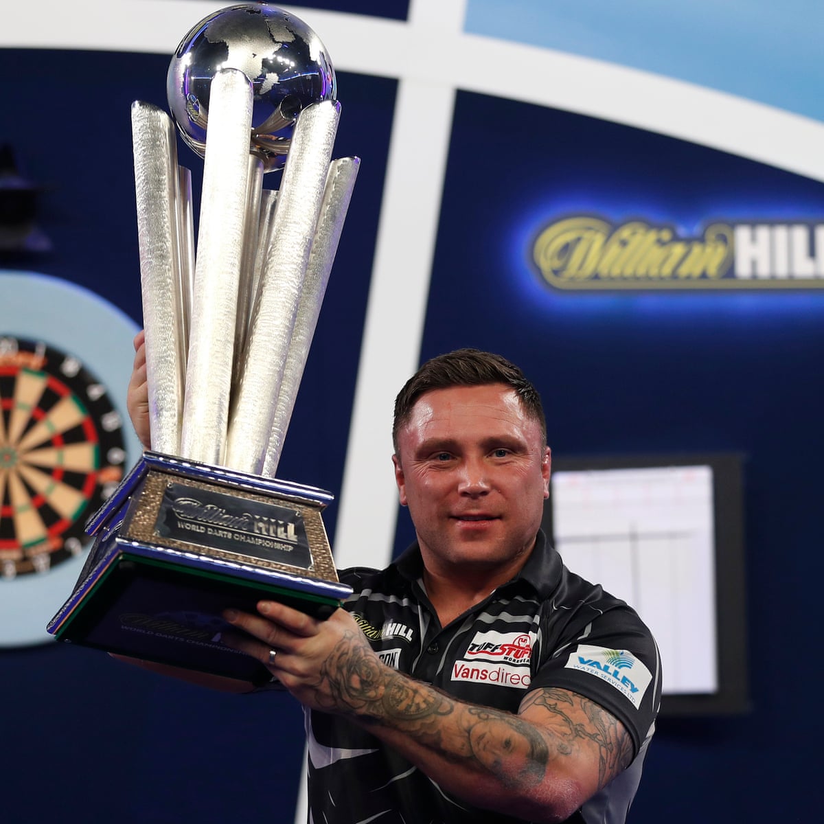 gerwyn price gears up to defend pdc world darts title in front of full house darts the guardian gerwyn price gears up to defend pdc world darts title in front of full house darts the guardian