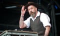 Andrew Weatherall during The Apple Cart Festival 2011 at Victoria Park.